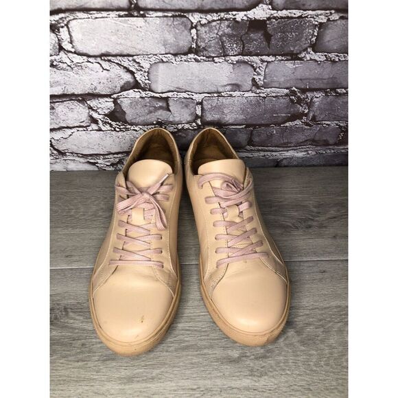 Romero And Mcpaul Dusty Pink Leather Lace Up Portugal Shoes Men’s Sz 45EU/12M US - Picture 10 of 16